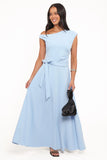 Leonie Dress Pale Blue