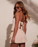 Pennie Strapless Back Tie Top