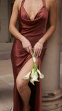 Sian Maxi Dress Rust