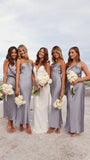Willow Maxi Dress Steel Blue