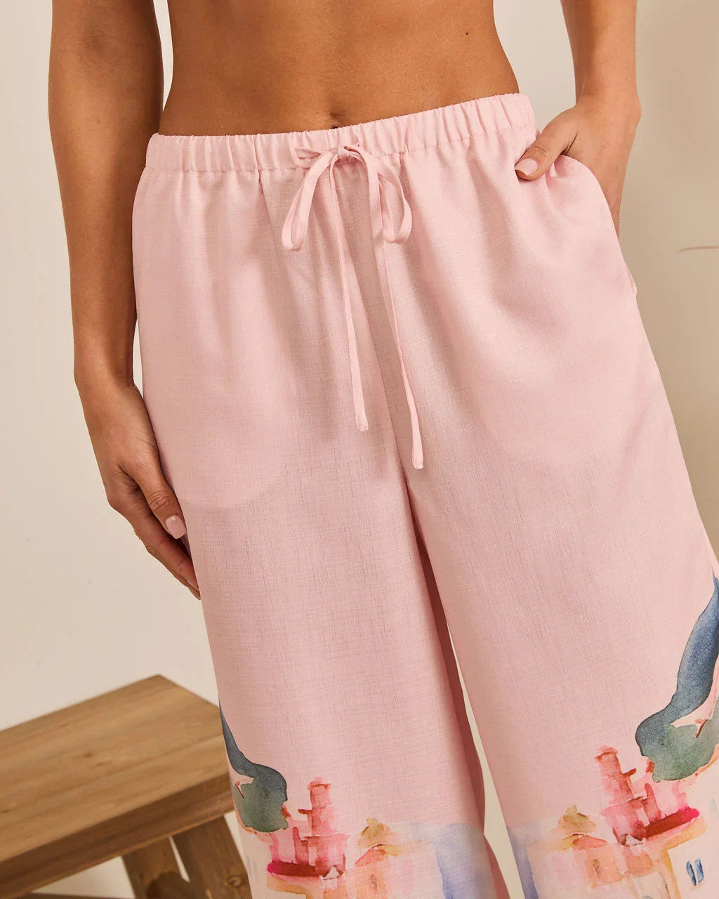 Seaside Social Relaxed Novelty Pant