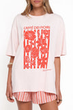 Caffe Dei Fiori Tee Pink