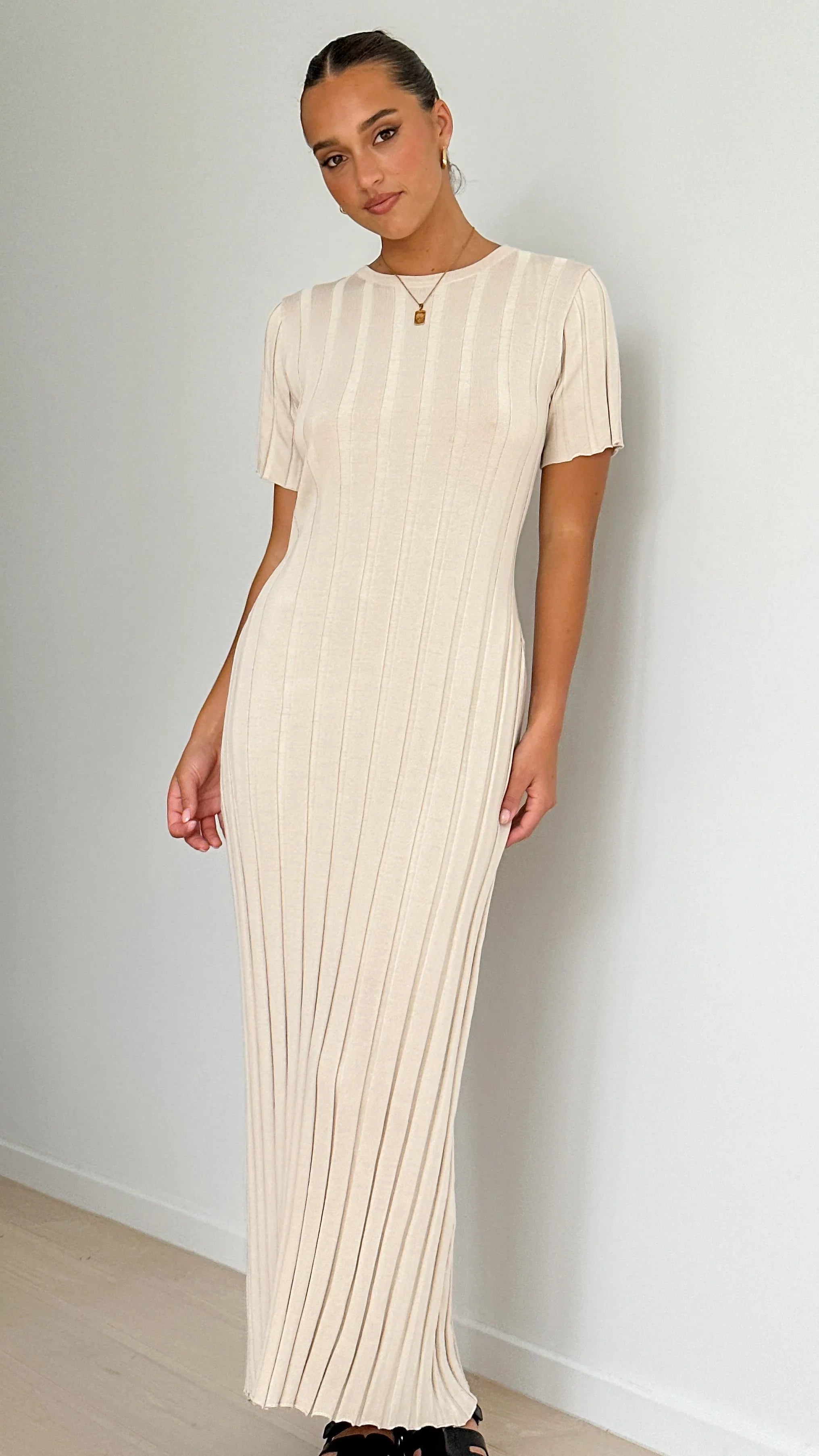 Mari Maxi Dress Sand