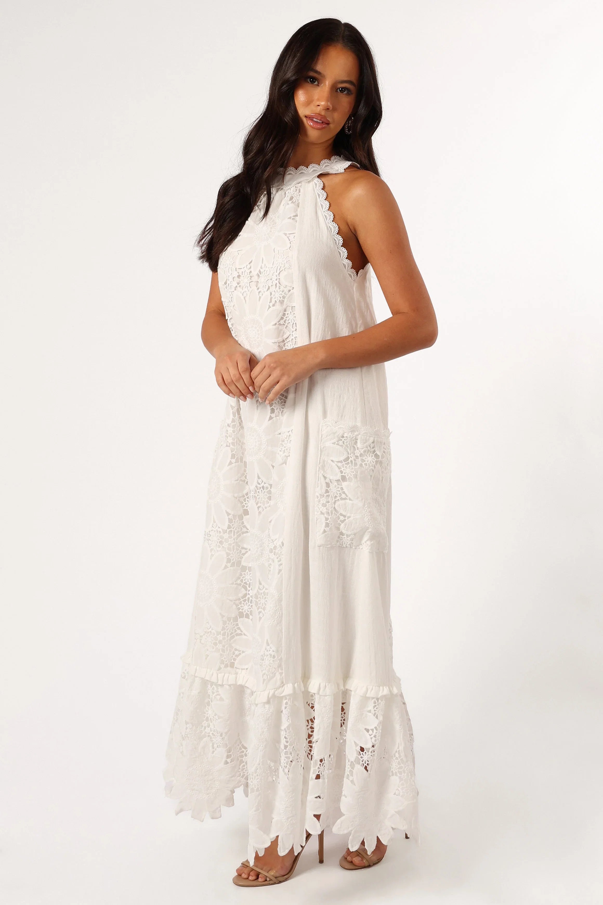 Capri Maxi Dress White
