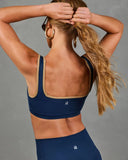 Busy Babe Contrast Trim Sports Bra