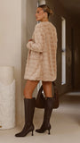 Tully Longline Jacket Camel