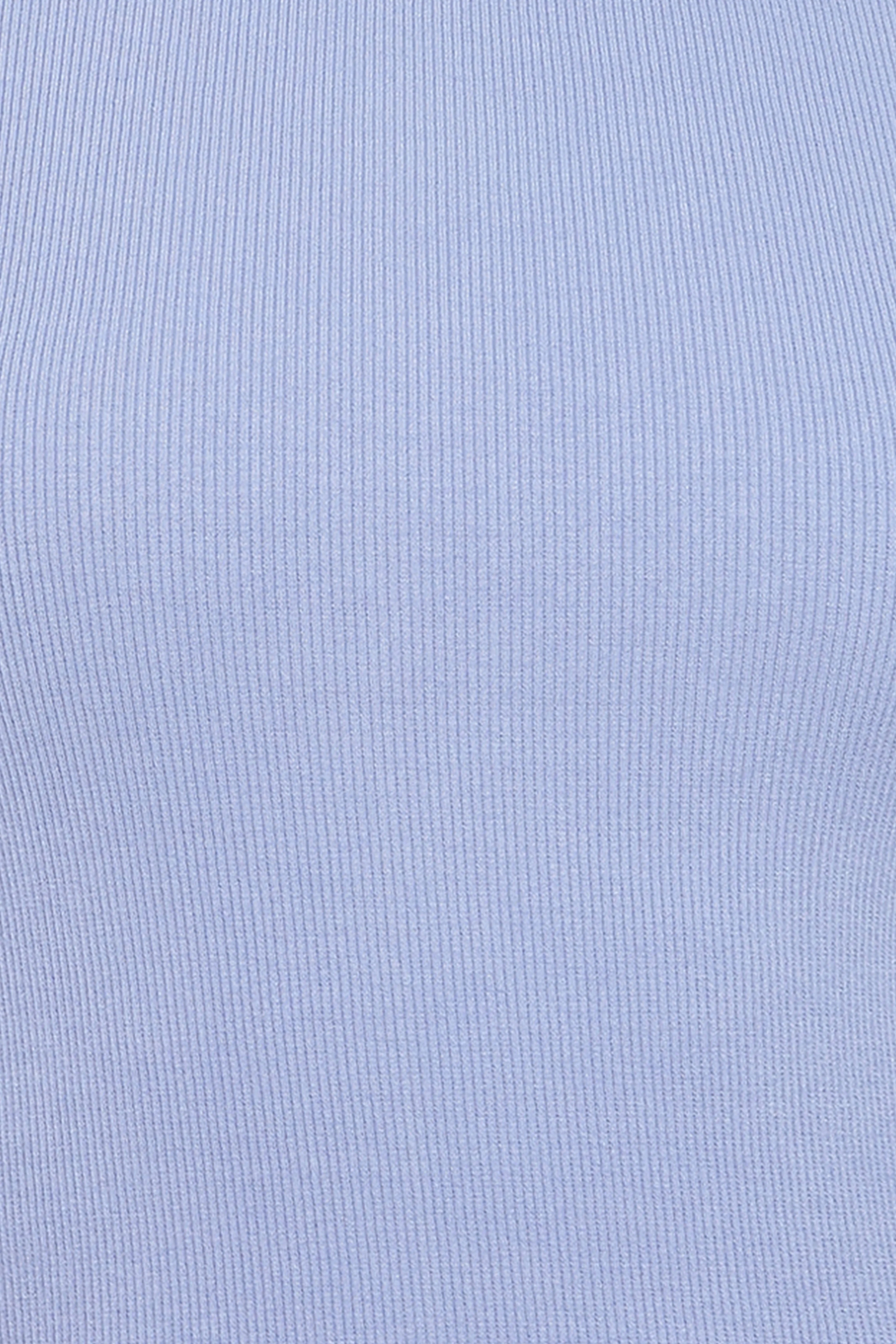Ari Ribbed Tank Top Cornflower Blue