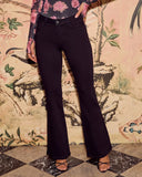 Hadlei Super Stretch Mid Rise Flare Leg Jeans