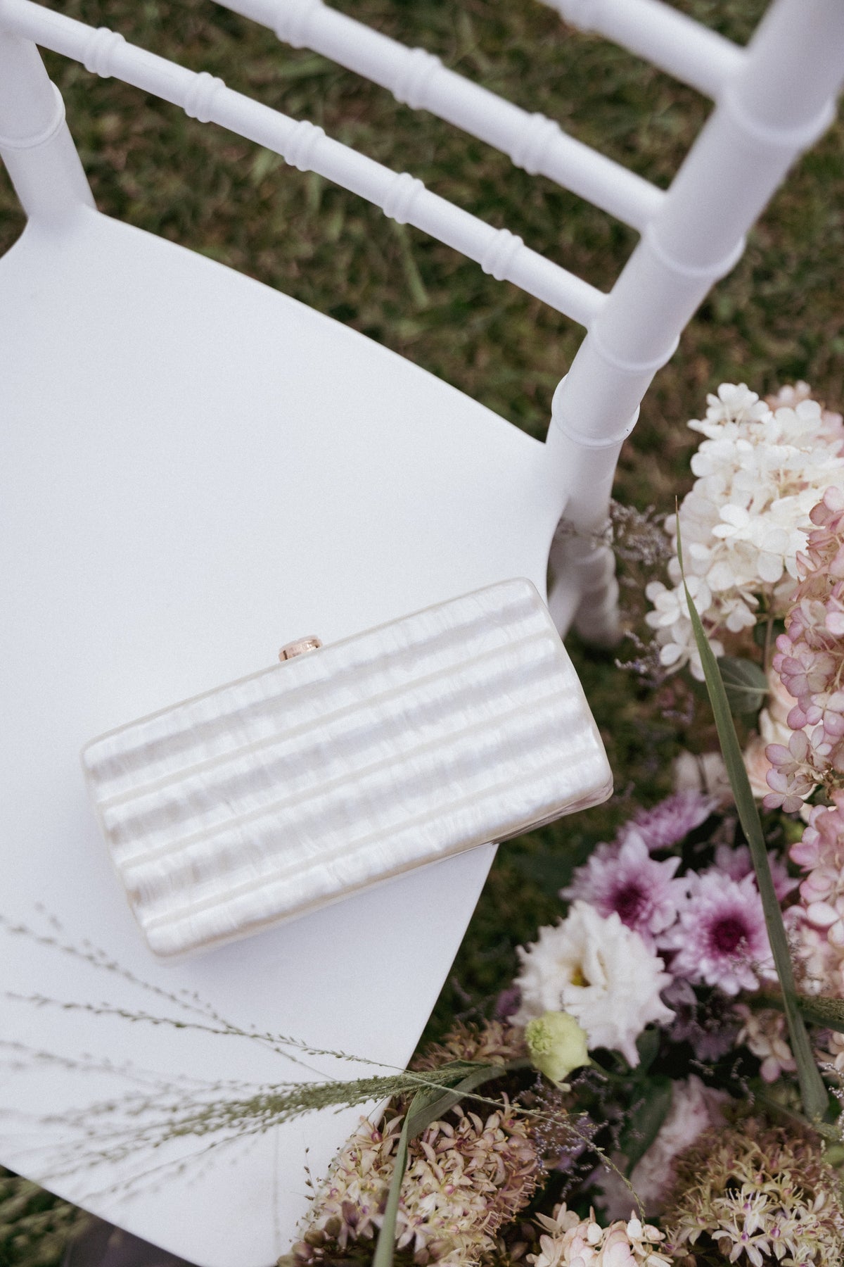 Helena Clutch Pearl