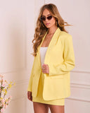 Mellora Oversized Linen Blazer