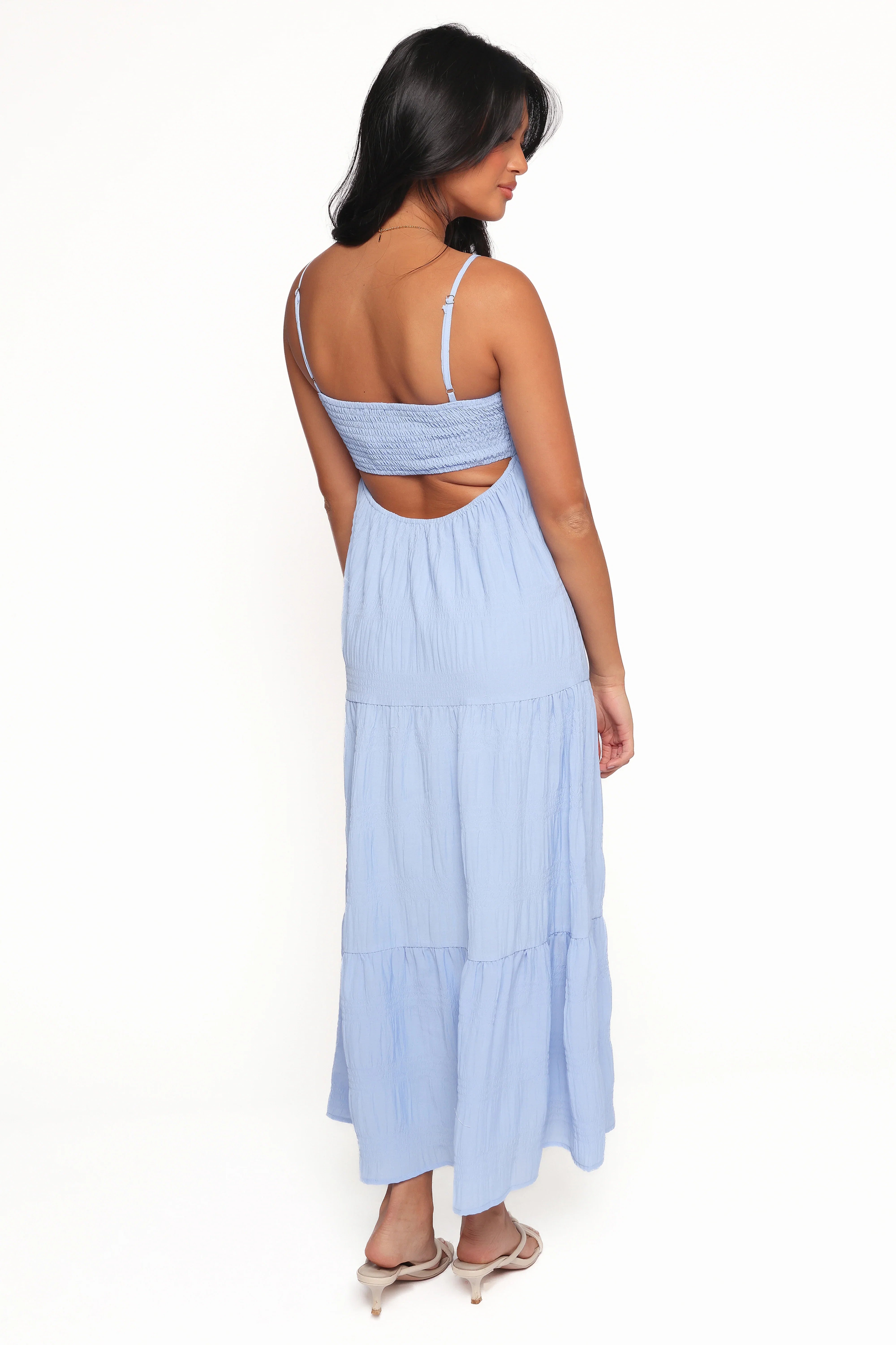 Nina Maxi Dress Dusty Blue