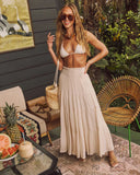 Dulce High Waisted Maxi Skirt