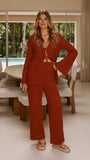 Naisha Pants Rust