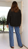 Ensley Denim Jacket Black Denim