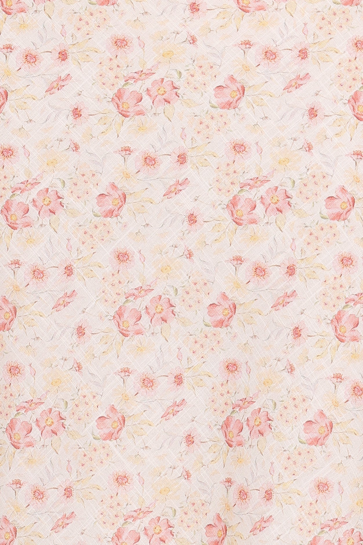 Giarda Maxi Skirt Peach Ditsy Floral