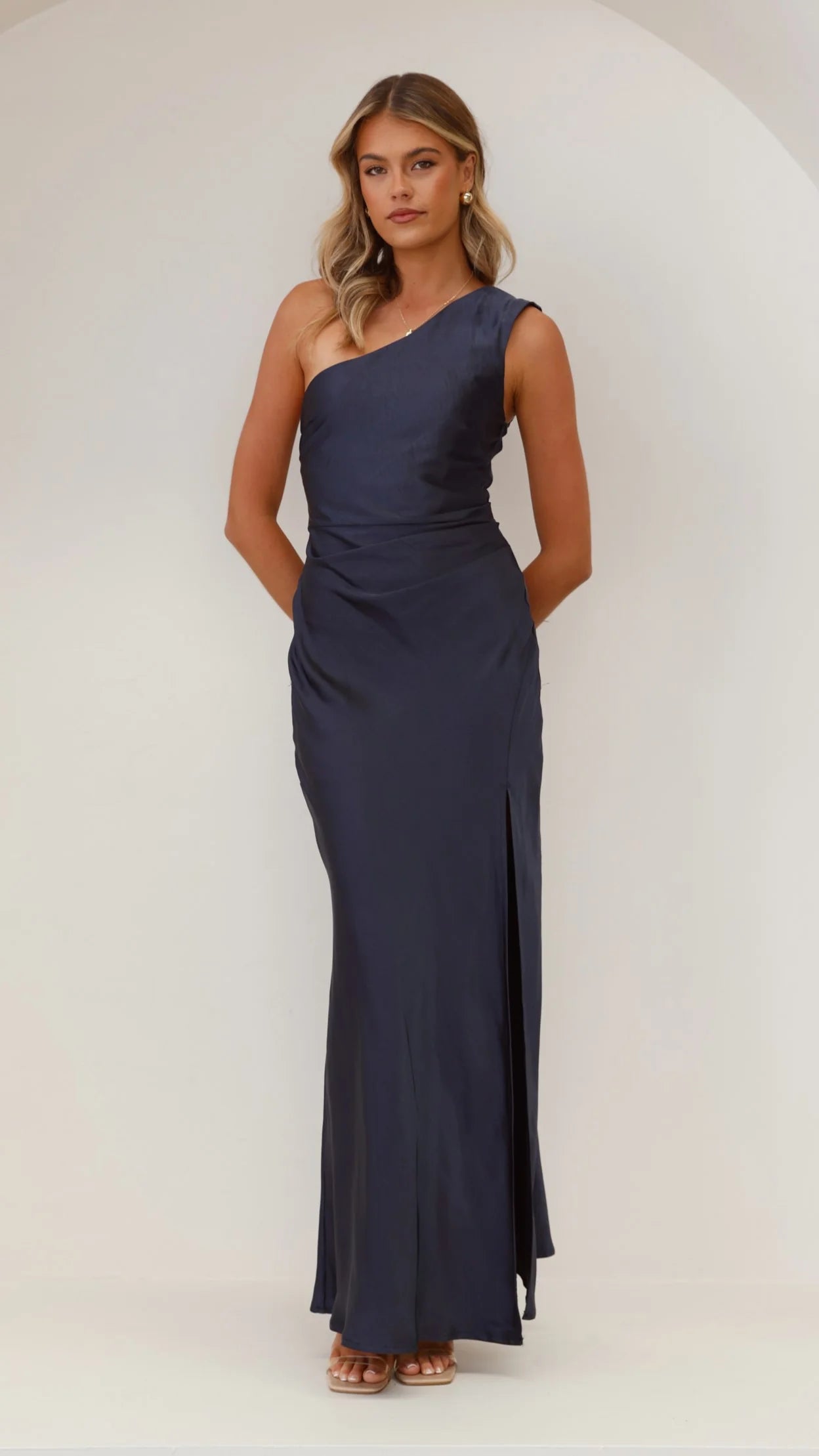 Victoria Maxi Dress Navy