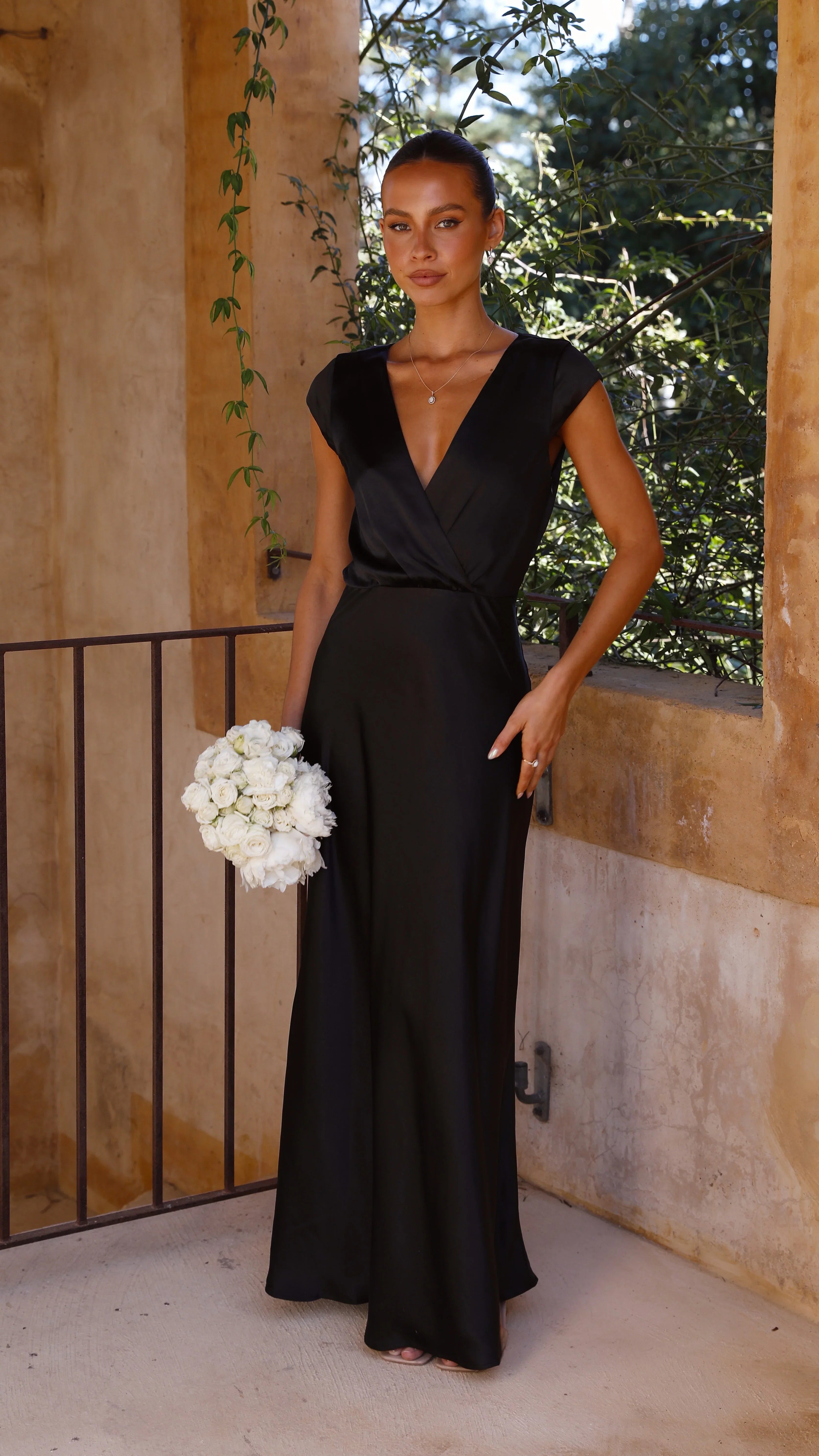 Selma Maxi Dress Black