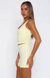 Balance Sports Active Tank Lemon