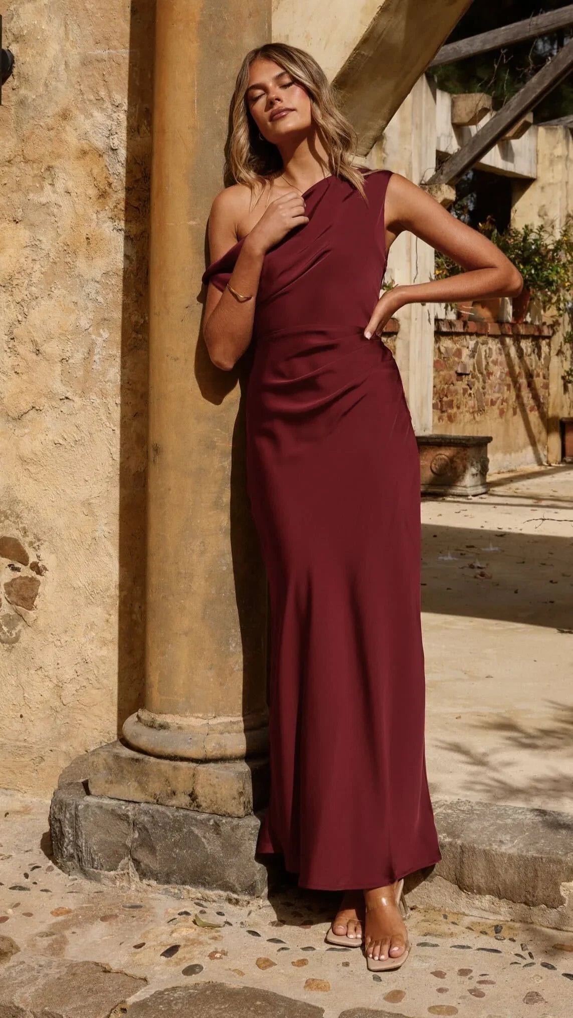 Gigi Maxi Dress Wine