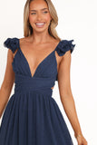 Harmony Maxi Dress Navy