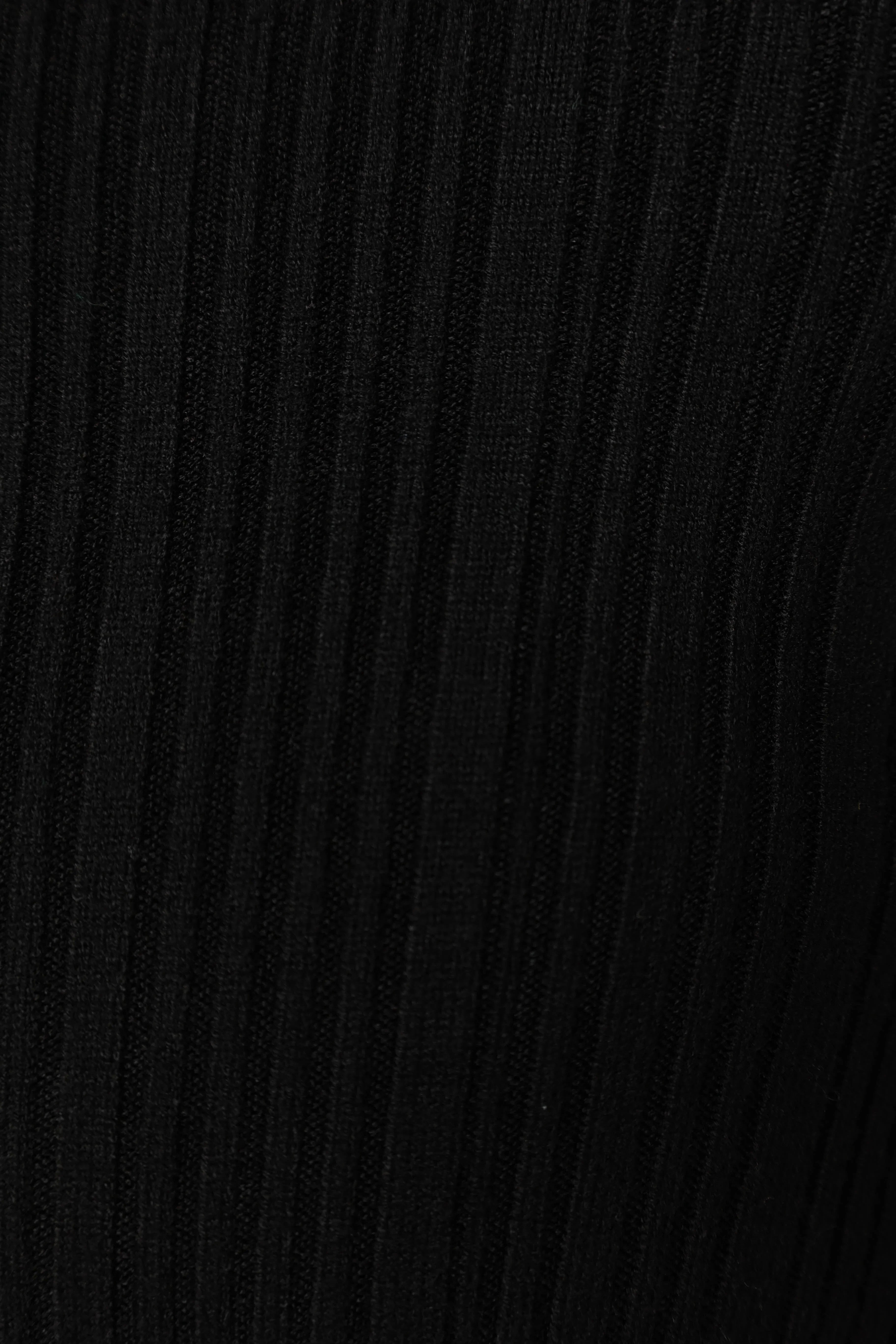 Ace Long Sleeve Knit Bodysuit Black