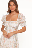 Lavia Mini Dress White Multi Floral