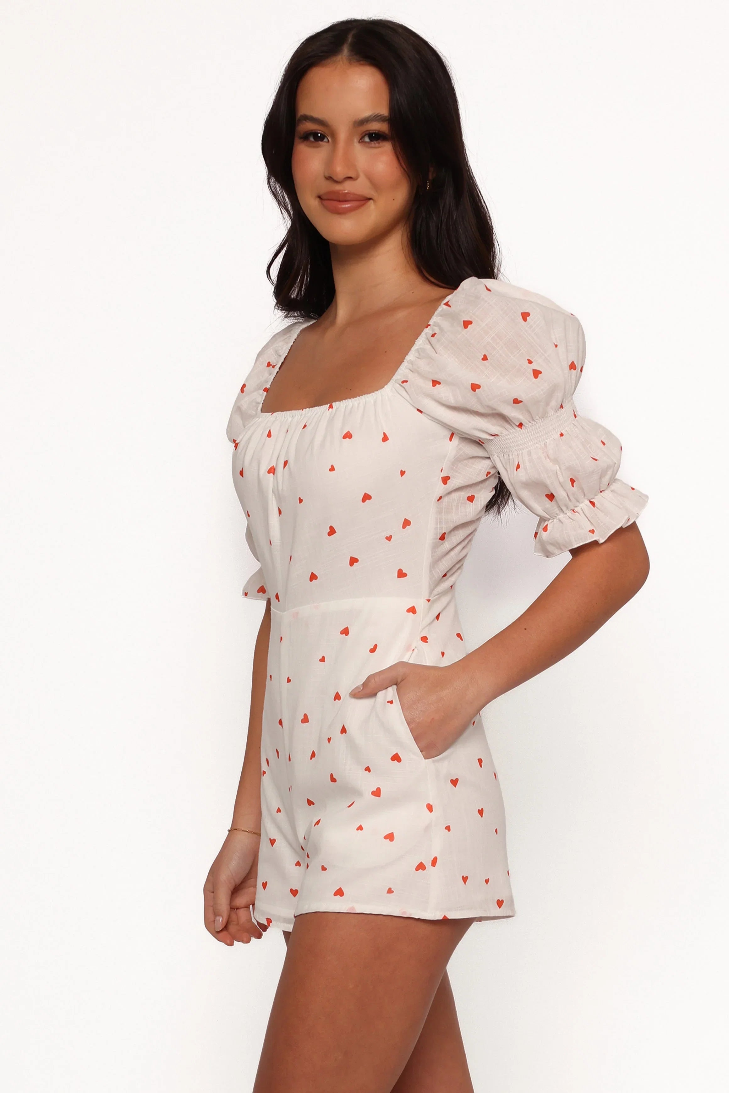 Emerson Romper Ditsy Heart