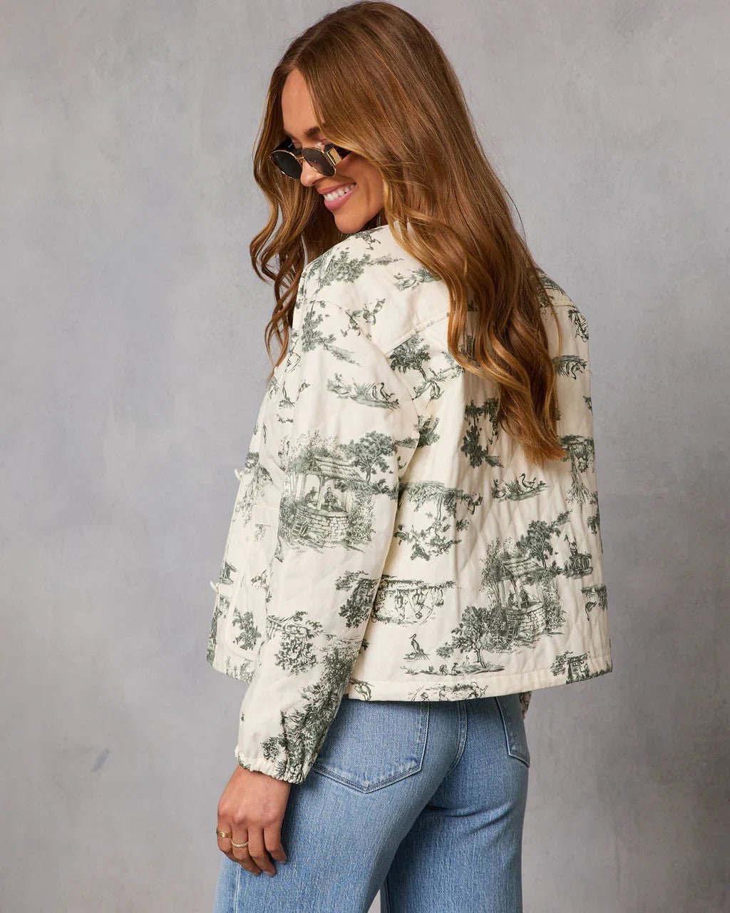 Heritage Hunt Scenic Novelty Print Standard Jacket
