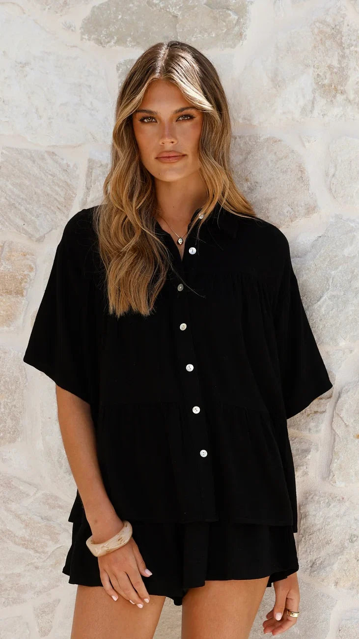 Jana Top Black