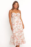 Calantha Maxi Dress Pink Floral
