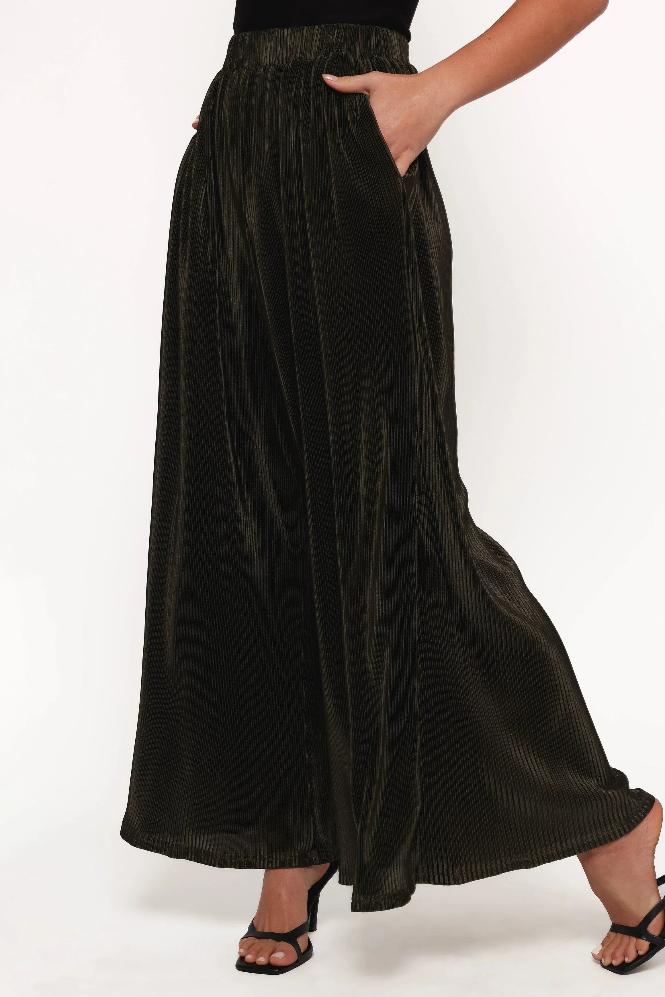 Leria Wide Pant Olive
