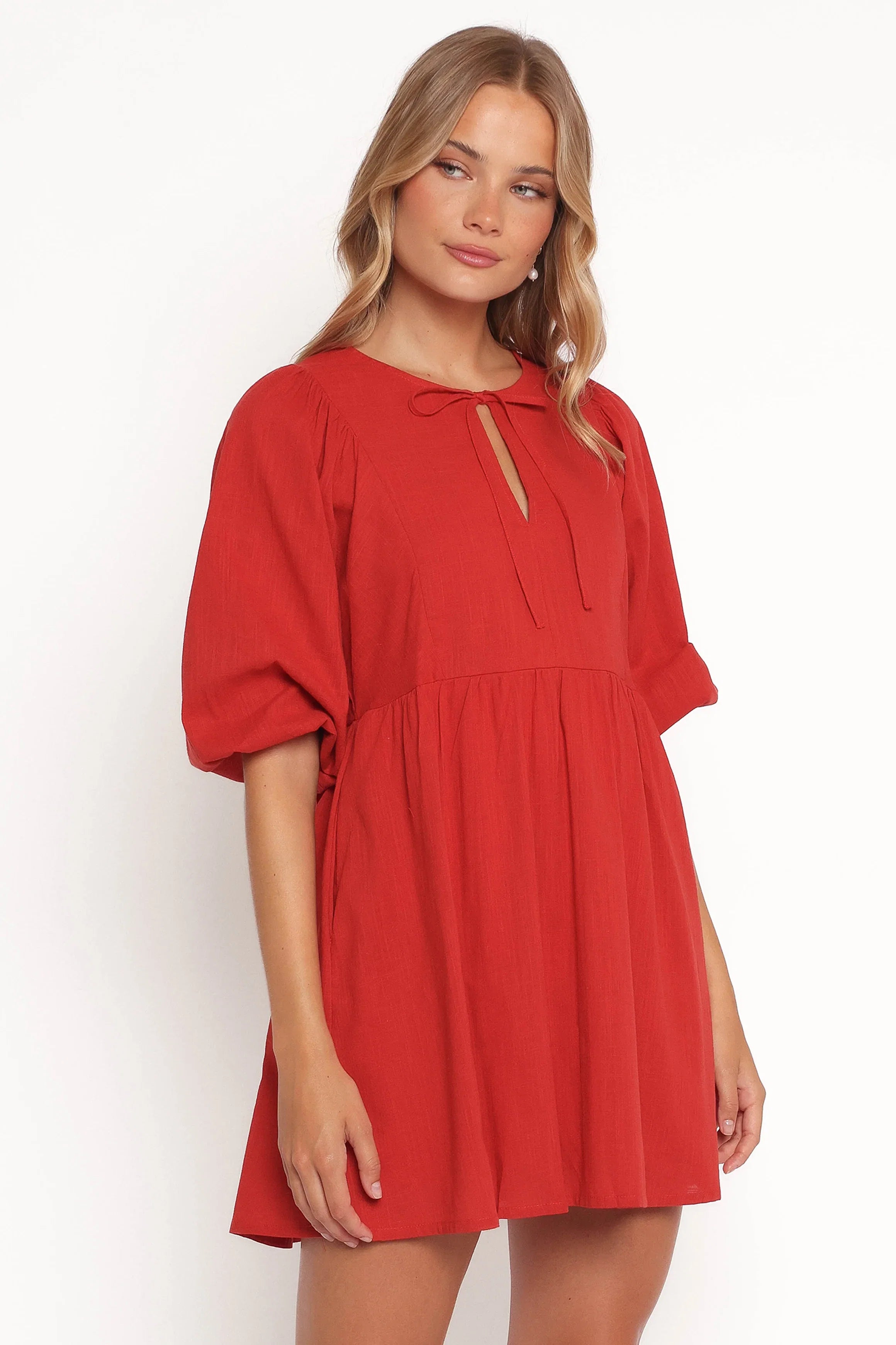 Cinzia Mini Dress Red