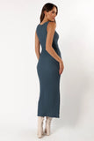 Clark Maxi Dress Charcoal
