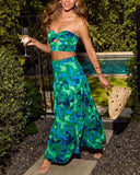 Rosalyn Abstract Maxi Skirt