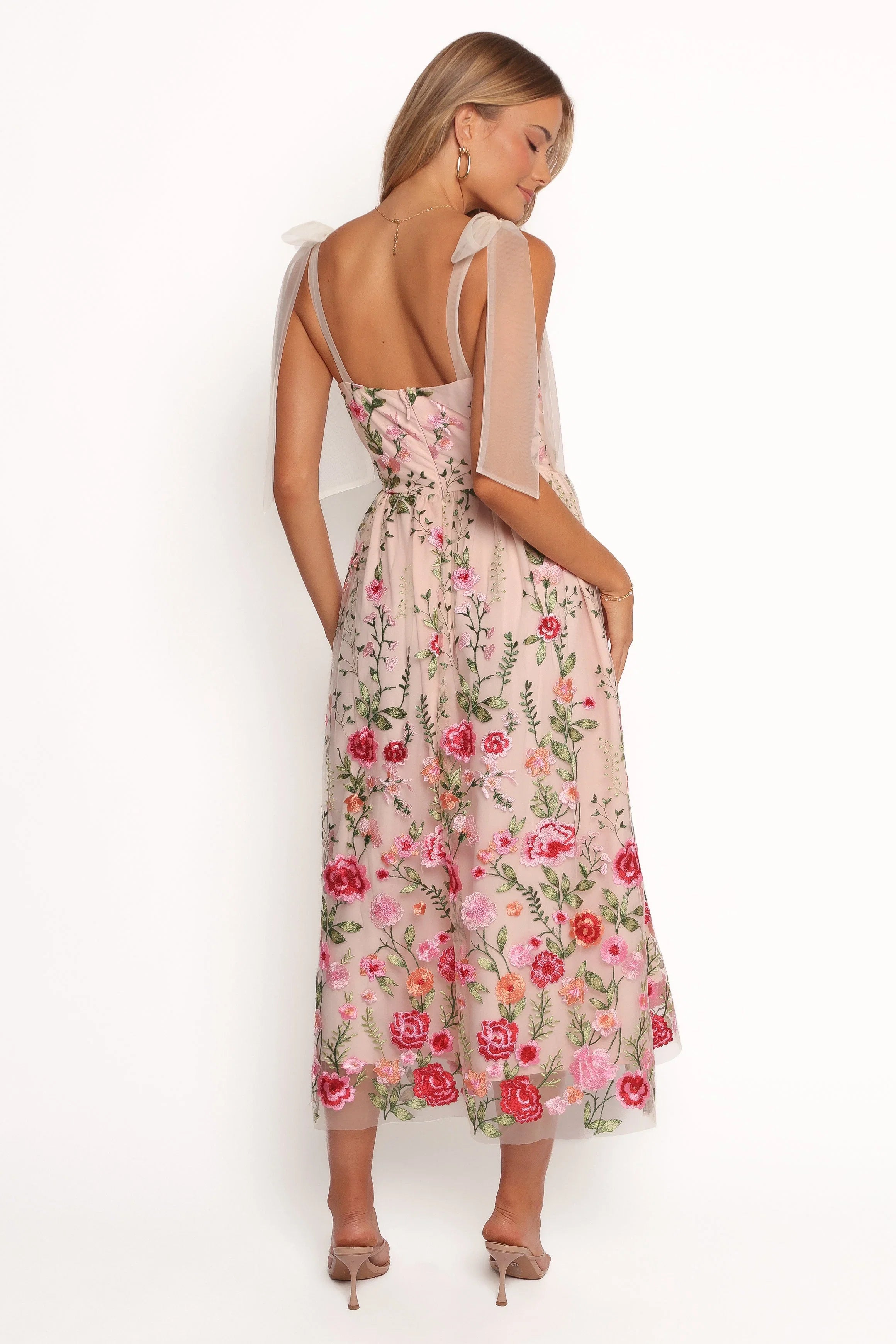 Mirabel Midi Dress Multi Floral