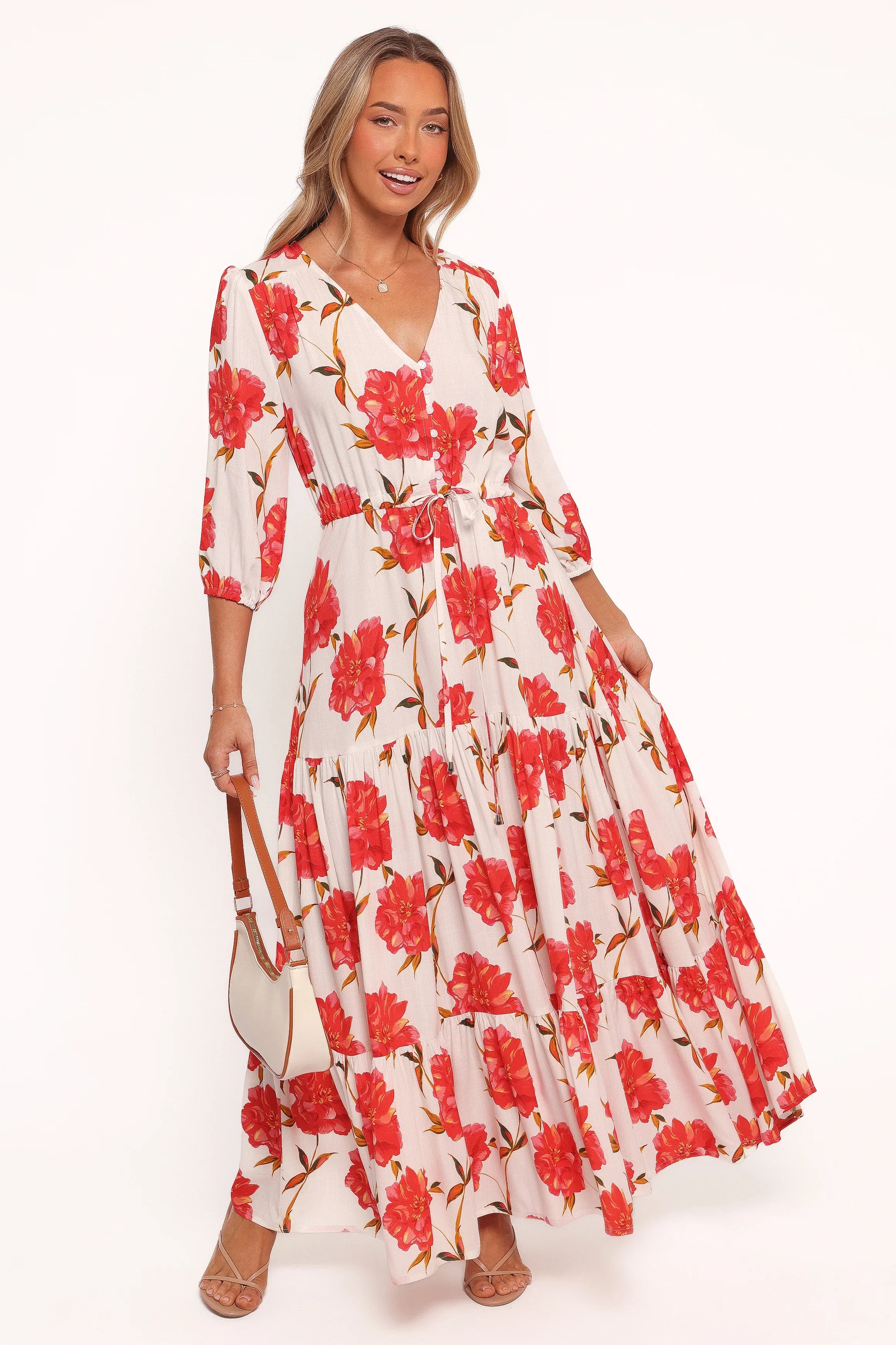 Kelda Dress Red Floral