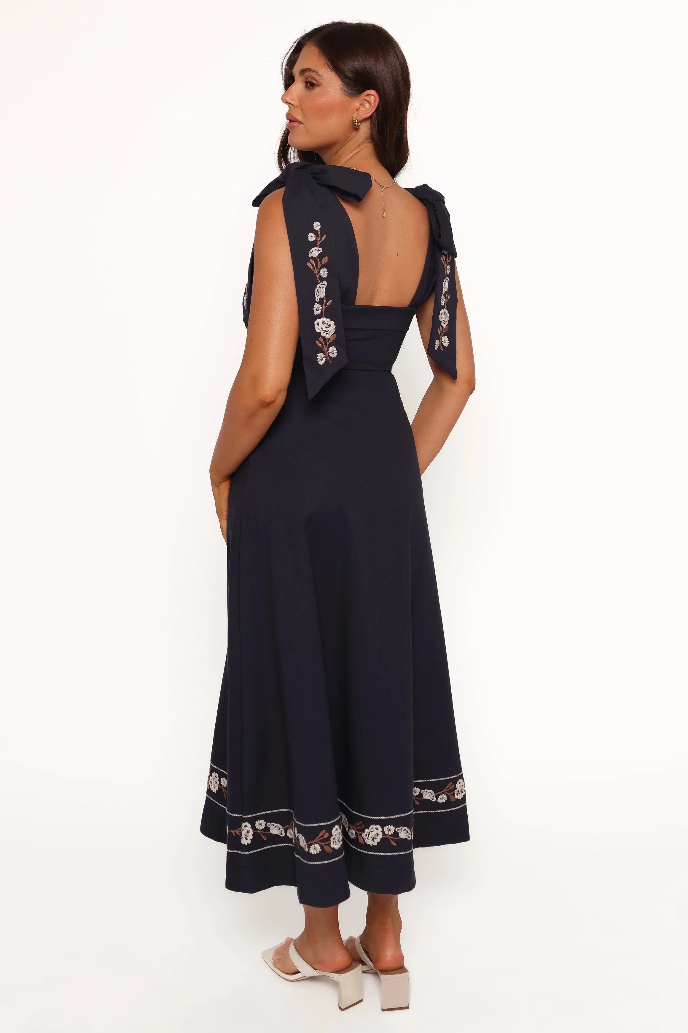 Marcella Midi Dress Navy