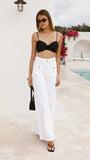 Abrand 94 Super Wide Jean White Gold
