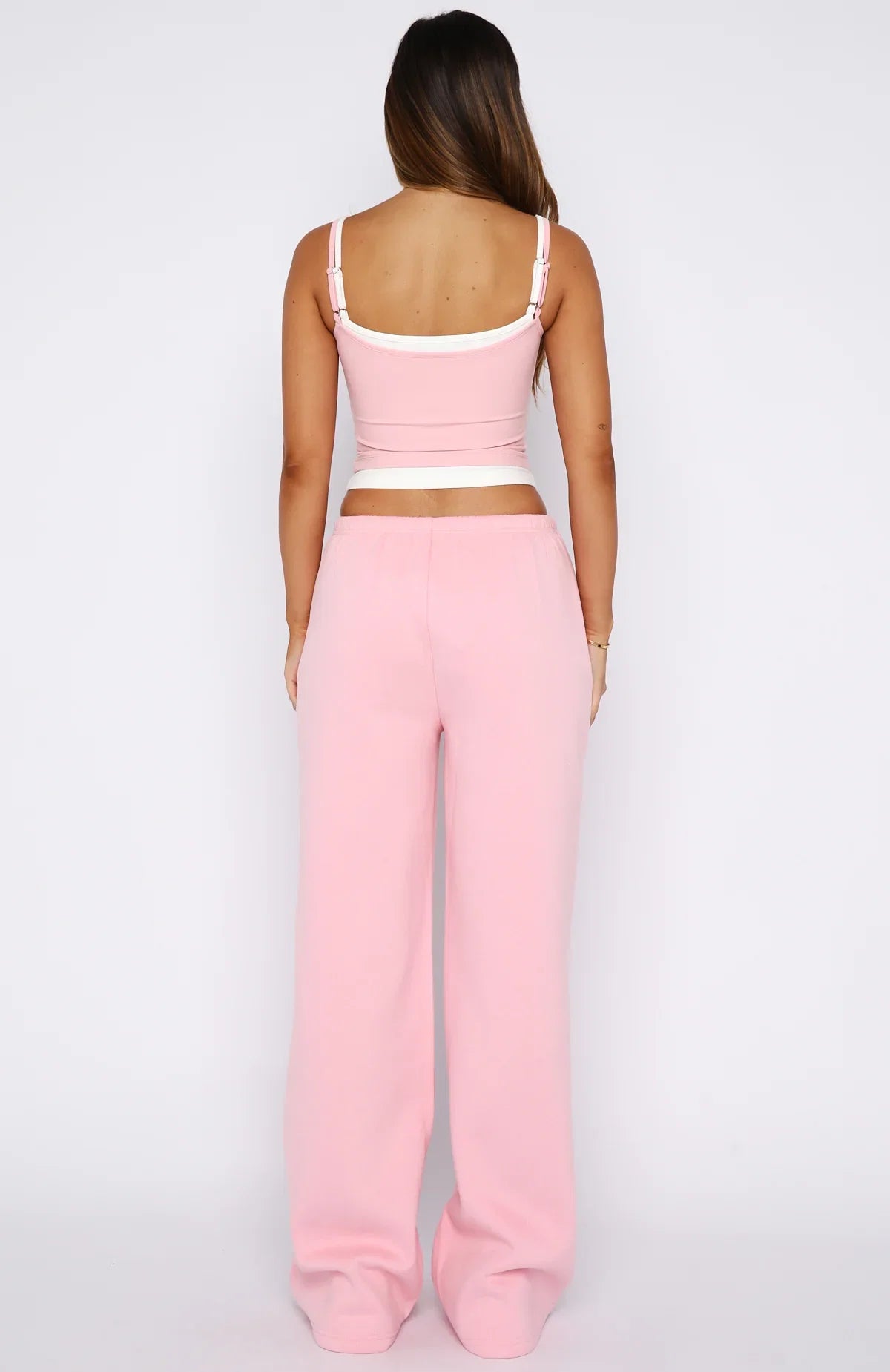 Release 15 Kiana Wide Leg Sweatpants Pink
