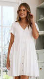 Courtney Mini Dress White