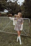Celine Mini Dress Floral