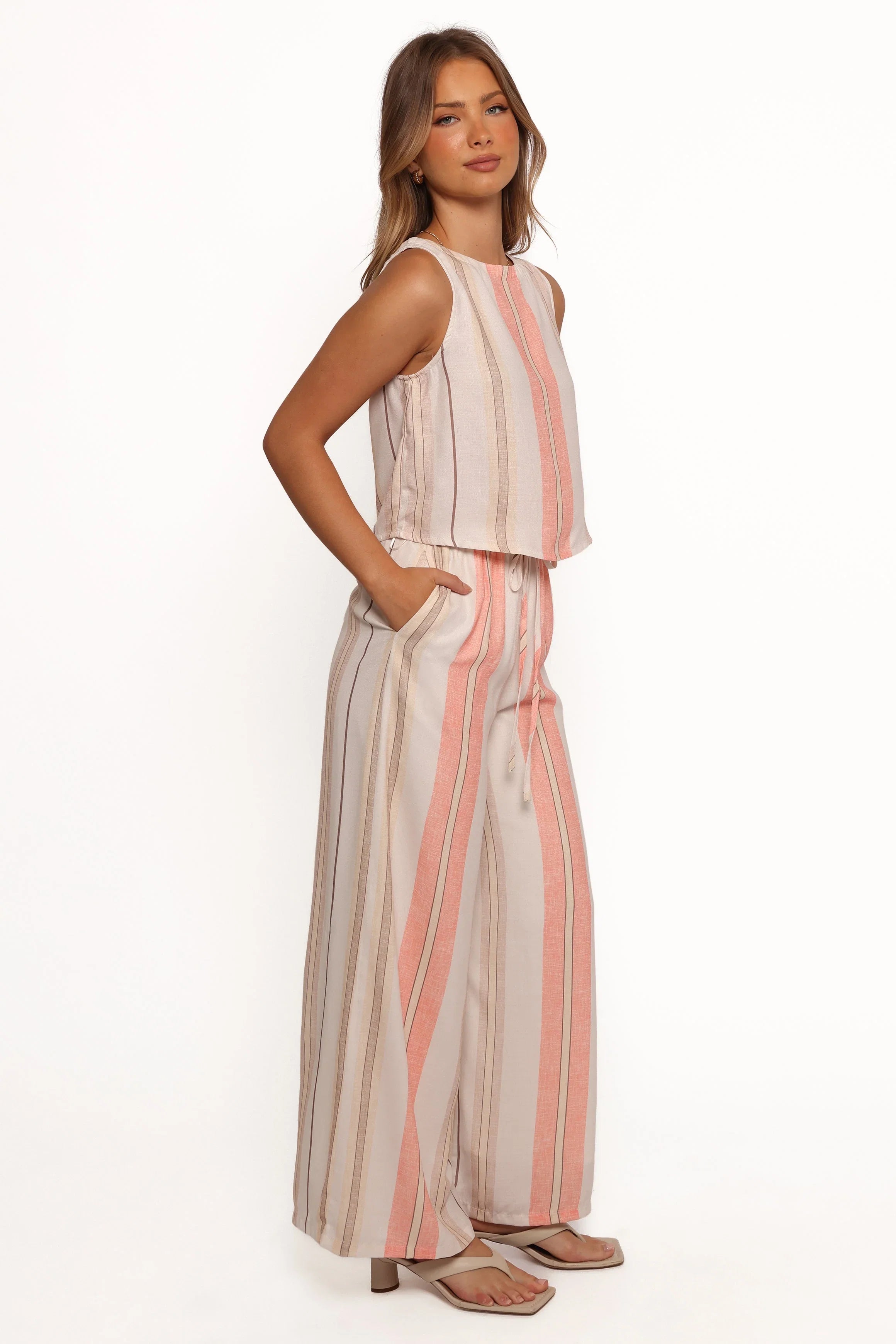 McKenzie Pant Set Multi Stripe