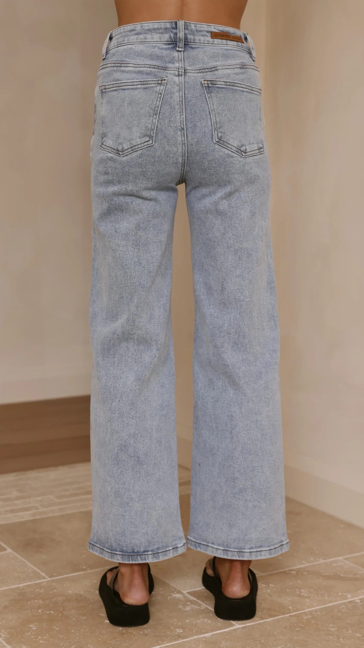 Vinnie Straight Leg Jeans Light Blue