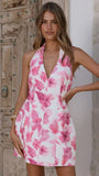 Lula Mini Dress Pink Floral