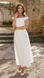 Immy Midi Dress White