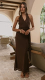 Joslin Maxi Dress Chocolate
