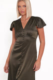 Dean Maxi Dress Olive
