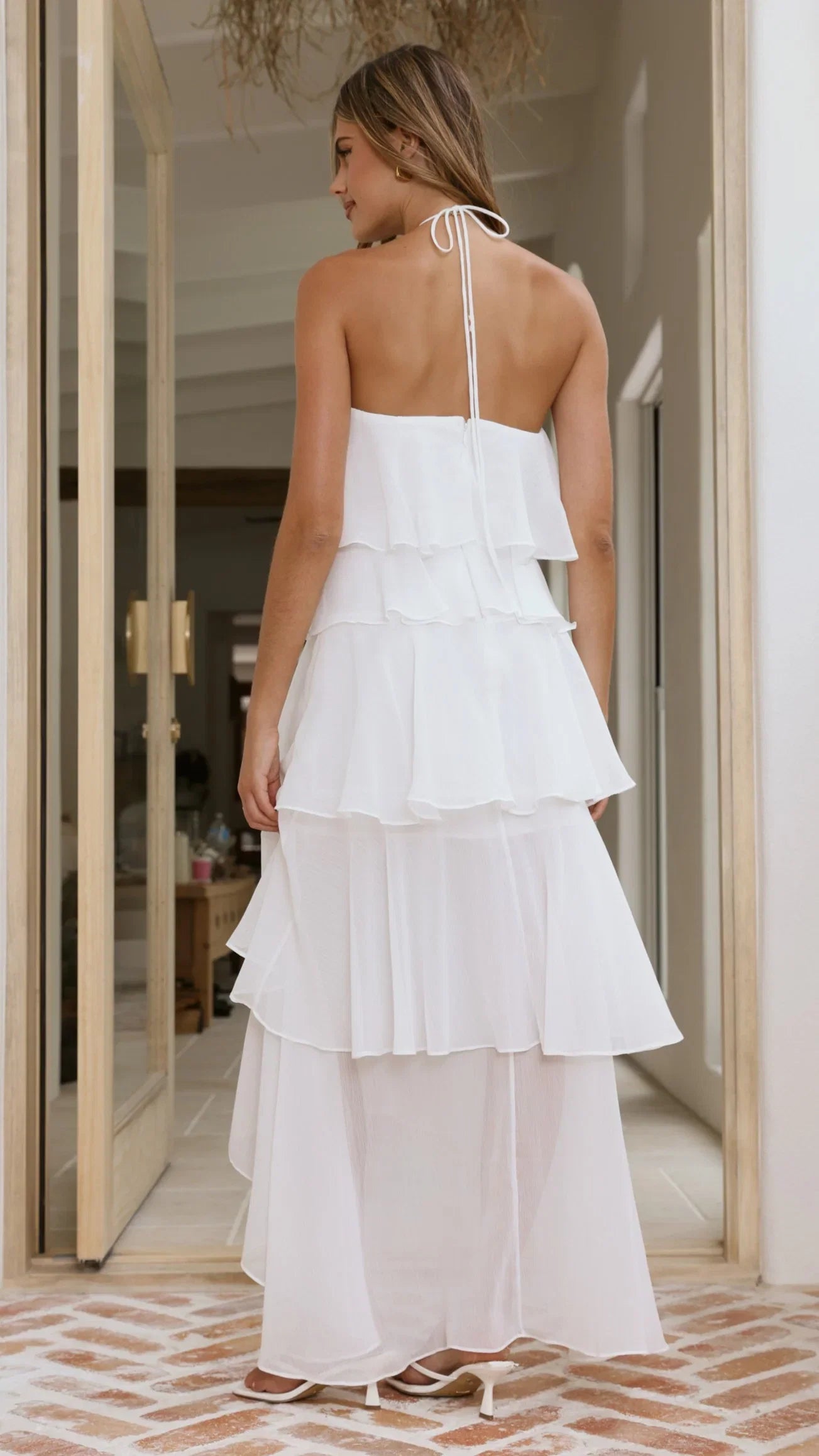 Soho Maxi Dress White