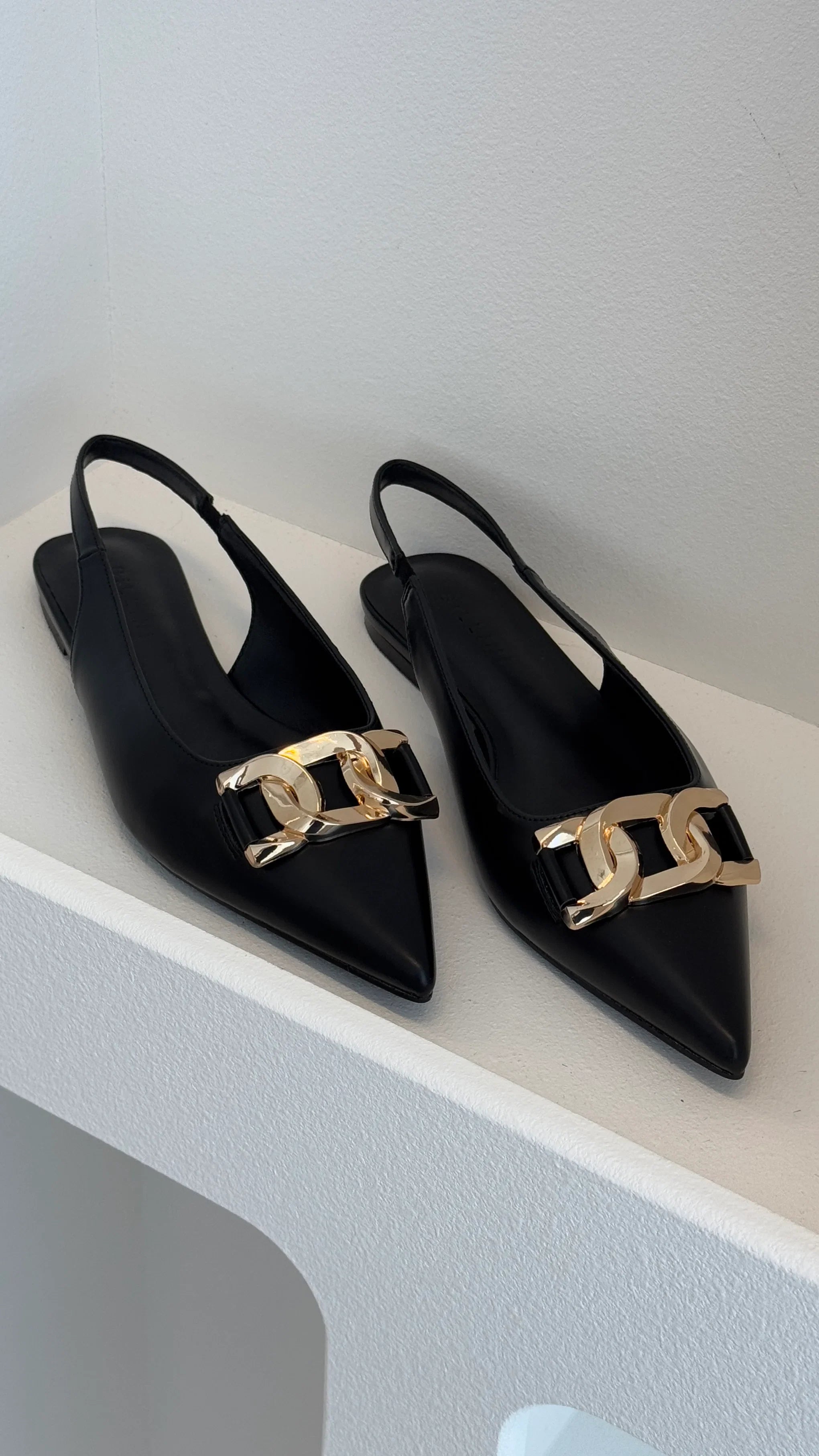 Jane Ballet Flats Black