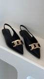 Jane Ballet Flats Black